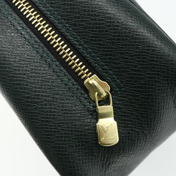 LOUIS VUITTON Taiga Trousse ToiletteGM Clutch Bag Epicea M30214 LV Auth bs34630