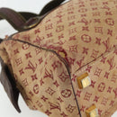 LOUIS VUITTON Monogram Mini Josephine PM Hand Bag Red M92216 LV Auth bs34631-15