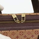 LOUIS VUITTON Monogram Mini Josephine PM Hand Bag Red M92216 LV Auth bs34631-17