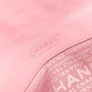 CHANEL Chain Shoulder Bag Patent Leather Pink Silver CC Auth bs34632A-18