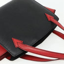 LOUIS VUITTON Epi Bicolor Varenne Hand Bag Black Red M52387 LV Auth bs34633-6