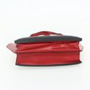 LOUIS VUITTON Epi Bicolor Varenne Hand Bag Black Red M52387 LV Auth bs34633-9