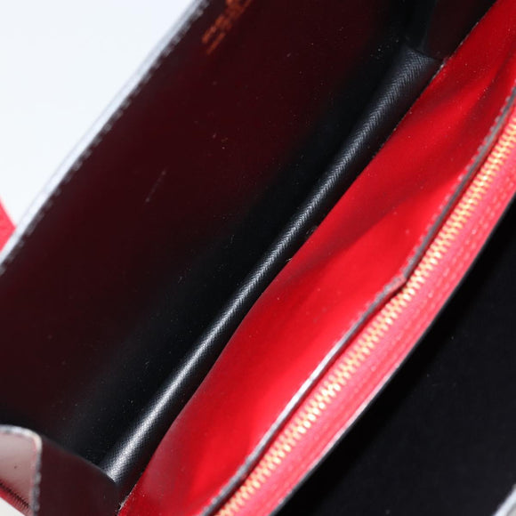 LOUIS VUITTON Epi Bicolor Varenne Hand Bag Black Red M52387 LV Auth bs34634A