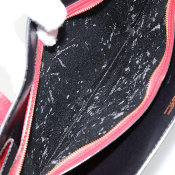LOUIS VUITTON Epi Bicolor Varenne Hand Bag Black Red M52387 LV Auth bs34634A