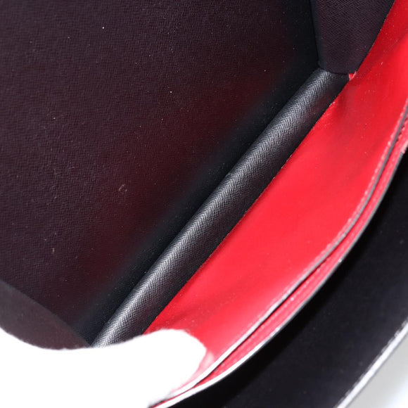 LOUIS VUITTON Epi Bicolor Varenne Hand Bag Black Red M52387 LV Auth bs34634A