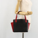 LOUIS VUITTON Epi Bicolor Varenne Hand Bag Black Red M52387 LV Auth bs34634A-22
