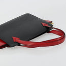 LOUIS VUITTON Epi Bicolor Varenne Hand Bag Black Red M52387 LV Auth bs34634A-6