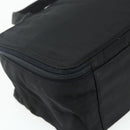 PRADA Hand Bag Nylon Black Silver Auth bs34638-13