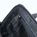 PRADA Hand Bag Nylon Black Silver Auth bs34638-23