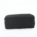 PRADA Hand Bag Nylon Black Silver Auth bs34638-9