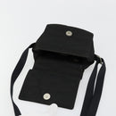 PRADA Shoulder Bag Nylon Black Silver Auth bs34639-15