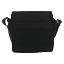 PRADA Shoulder Bag Nylon Black Silver Auth bs34639-3