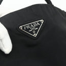 PRADA Tote Bag Nylon Black Silver Auth bs34641-17
