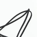 PRADA Tote Bag Nylon Black Silver Auth bs34641-8