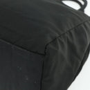 PRADA Hand Bag Nylon Black Silver Auth bs34642-9