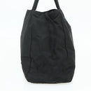 PRADA Hand Bag Nylon Black Silver Auth bs34642-3