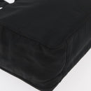 PRADA Hand Bag Nylon Black Silver Auth bs34643A-9