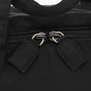 PRADA Hand Bag Nylon Black Silver Auth bs34643A-10