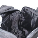 PRADA Hand Bag Nylon Black Silver Auth bs34643A-20