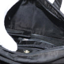 PRADA Hand Bag Nylon Black Silver Auth bs34643A-22