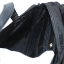 PRADA Hand Bag Nylon Black Silver Auth bs34643A-23