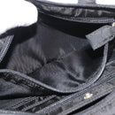 PRADA Hand Bag Nylon Black Silver Auth bs34643A-26