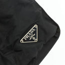 PRADA Tote Bag Nylon Black Silver Auth bs34646-14