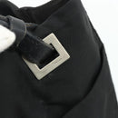 PRADA Tote Bag Nylon Black Silver Auth bs34646-15