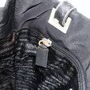PRADA Tote Bag Nylon Black Silver Auth bs34646-20