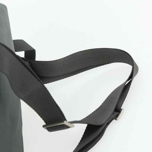 PRADA Backpack Nylon Gray Silver Auth bs34650