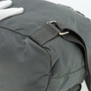 PRADA Backpack Nylon Gray Silver Auth bs34650-17