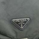 PRADA Backpack Nylon Gray Silver Auth bs34650-20