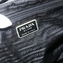 PRADA Backpack Nylon Gray Silver Auth bs34650-21
