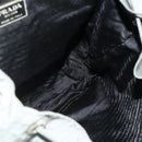PRADA Backpack Nylon Gray Silver Auth bs34650-22