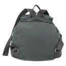 PRADA Backpack Nylon Gray Silver Auth bs34650-2