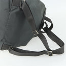 PRADA Backpack Nylon Gray Silver Auth bs34650-8