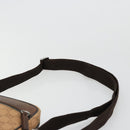 GUCCI GG Canvas Shoulder Bag Beige Silver 101680 Auth bs34651-8