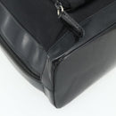 GUCCI Bamboo Shoulder Bag Nylon Black Silver 003 2058 0059 5 Auth bs34656-17