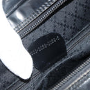 GUCCI Bamboo Shoulder Bag Nylon Black Silver 003 2058 0059 5 Auth bs34656-12