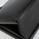 LOEWE Hand Bag Leather Black Gold Auth bs34657-17