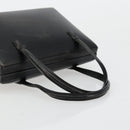 LOEWE Hand Bag Leather Black Gold Auth bs34657-7
