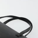 LOEWE Hand Bag Leather Black Gold Auth bs34657-14
