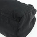 PRADA Hand Bag Nylon Black Silver Auth bs34658-14