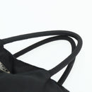 PRADA Hand Bag Nylon Black Silver Auth bs34658-8