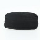 PRADA Hand Bag Nylon Black Silver Auth bs34658-5