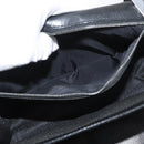 VERSACE Shoulder Bag Leather Black Silver Auth bs34660-24