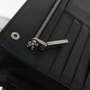 VERSACE Shoulder Bag Leather Black Silver Auth bs34660-25