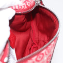 GUCCI Children's Sherry Line Waist bag Canvas Navy Red 502095 Auth bs34662-19