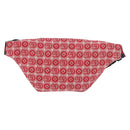 GUCCI Children's Sherry Line Waist bag Canvas Navy Red 502095 Auth bs34662-2
