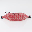 GUCCI Children's Sherry Line Waist bag Canvas Navy Red 502095 Auth bs34662-5
